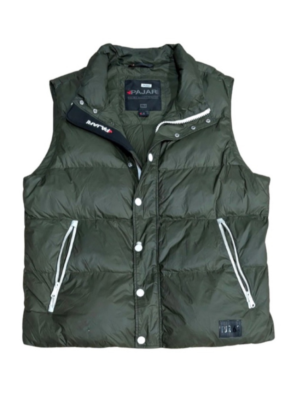 Pajar Men's Quilted Olive Green Puffer Vest | L